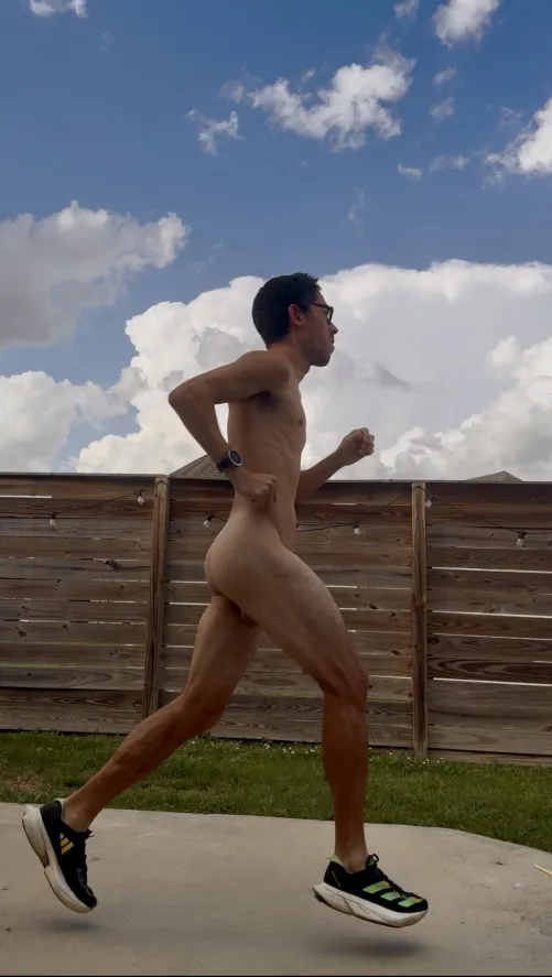 Running can make you fly!