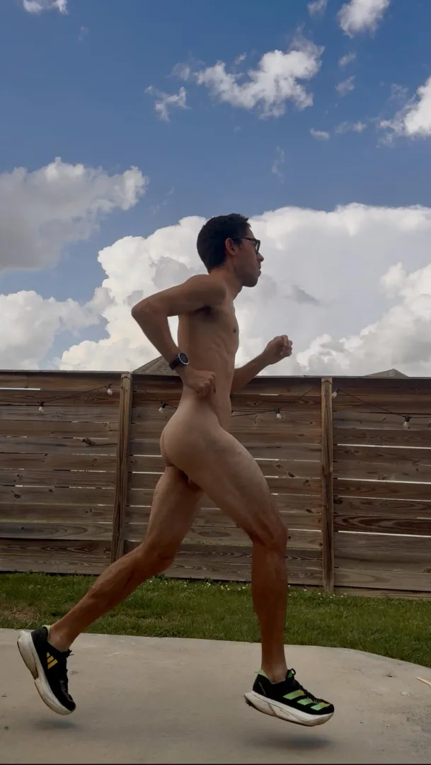 Running can make you fly!