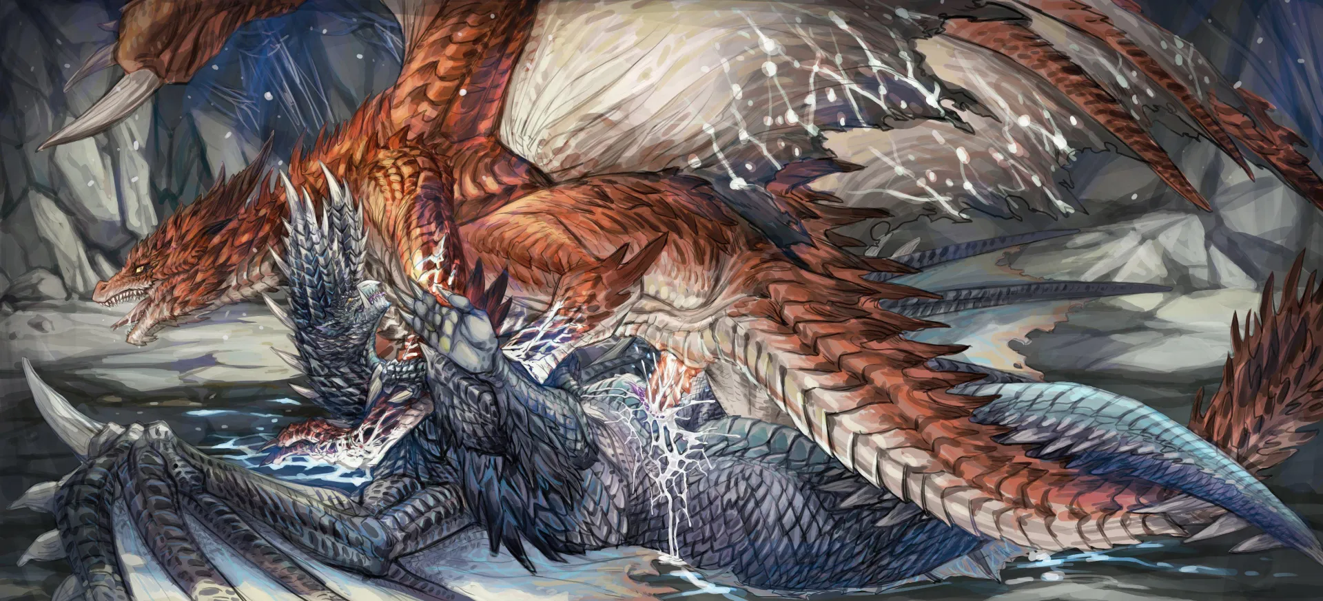 Safi'jiiva x Alatreon [MF] (greatwhite1122)