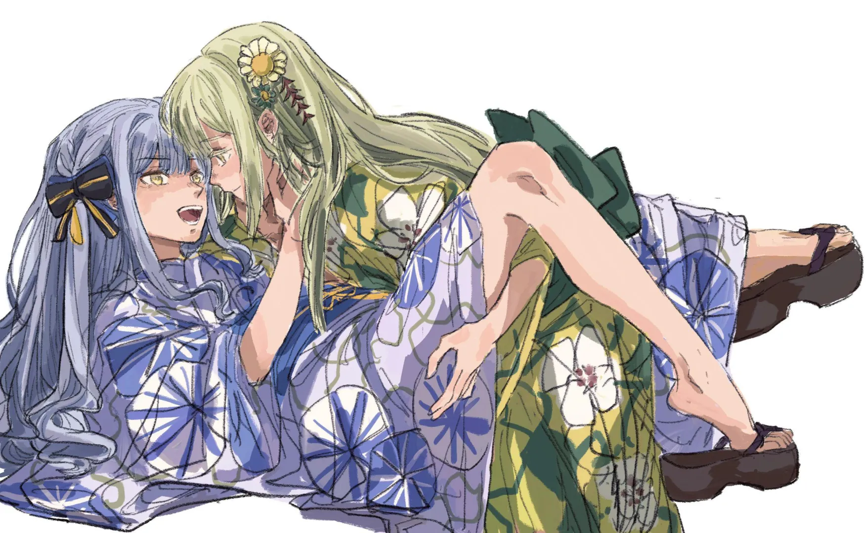 Sakiko and Mutsumi [BanG Dream!] (むぎわら)