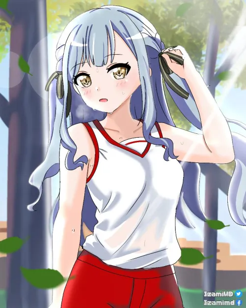 Sakiko’s been working out [BanG Dream!] (Izamimd)