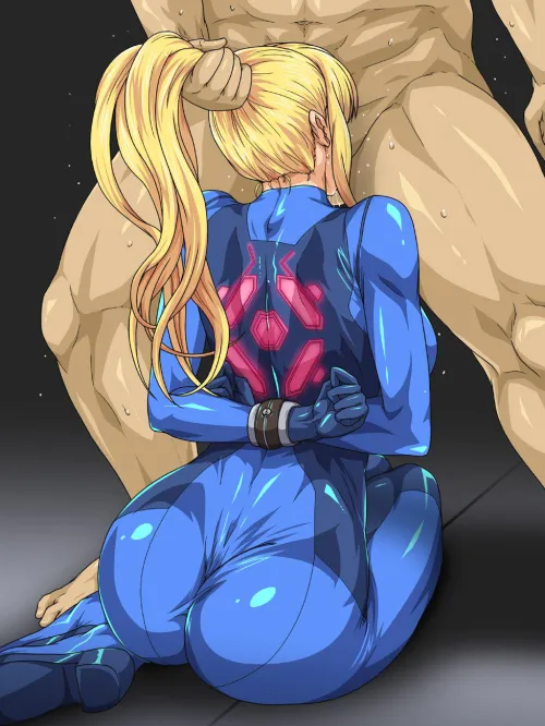 Samus forced blowjob (暮古浪漫＠12/6新作配信)