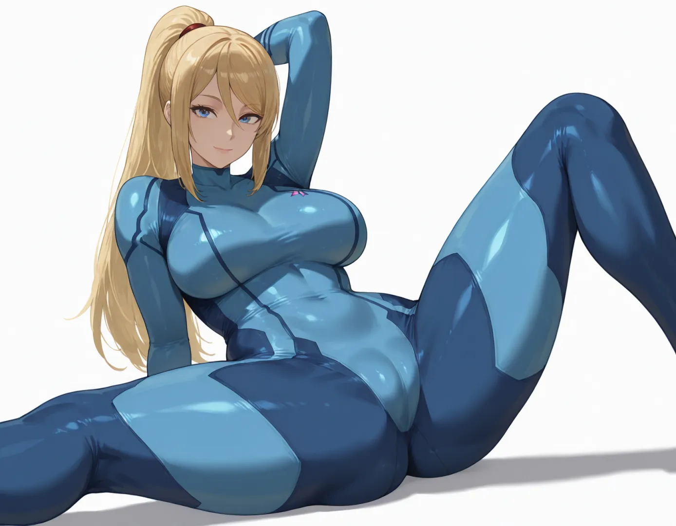 Samus open legs [AI]