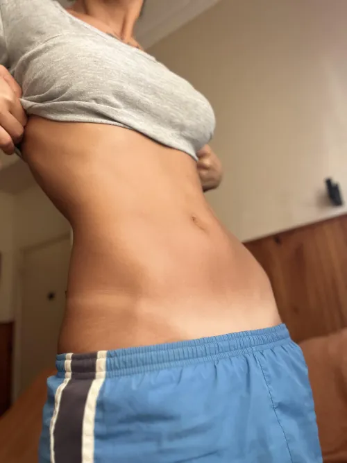 Say good morning to this little tummy