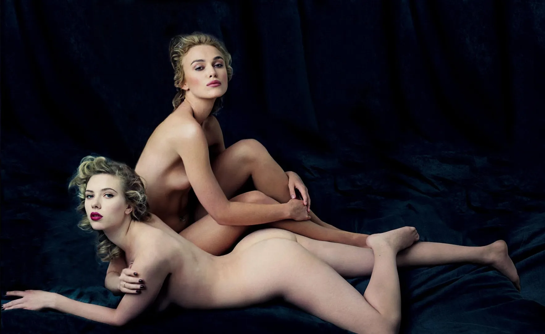 Scarlett Johansson and Keira Knightley