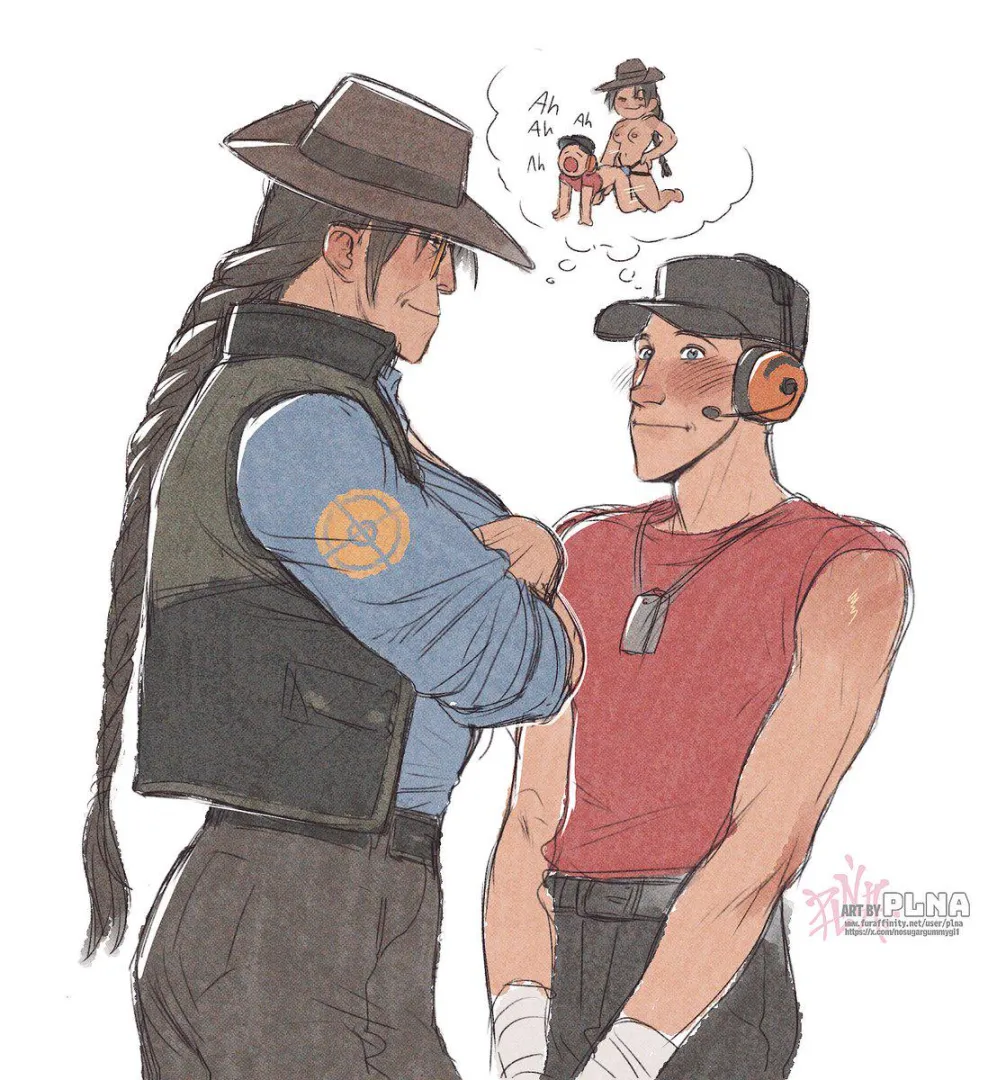 Scout and Femsniper by PLNA