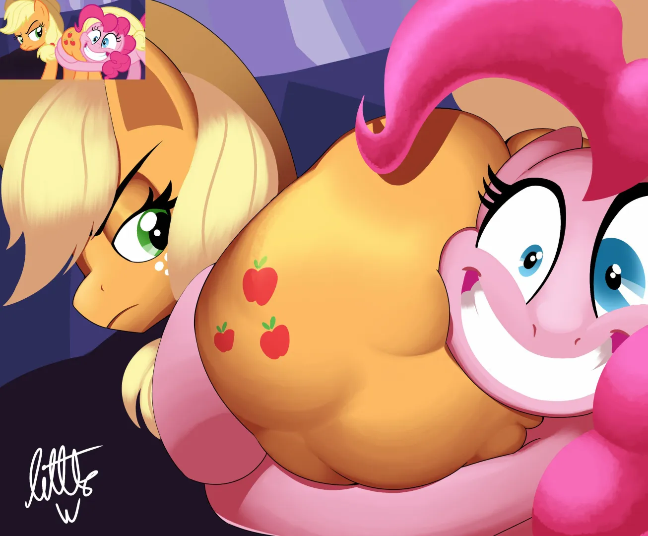 Screencap applexpie (Artist Littleuwu20 aka me)