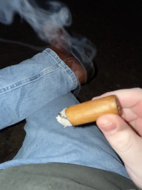 Second ever smoke, Comancho Connecticut. Details in text