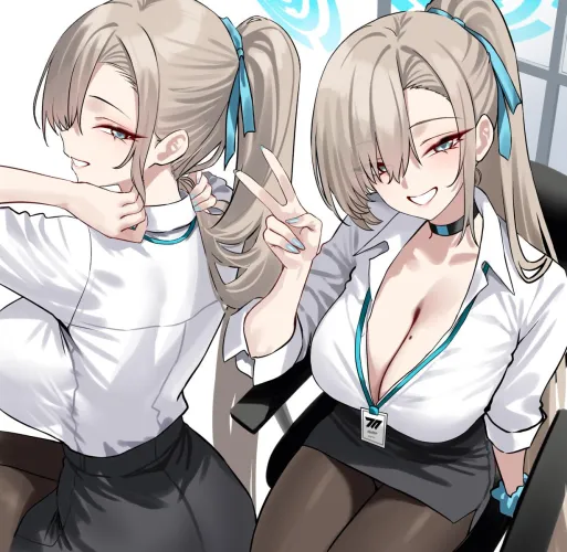 Seductive Asuna [blue archive] (shigure)