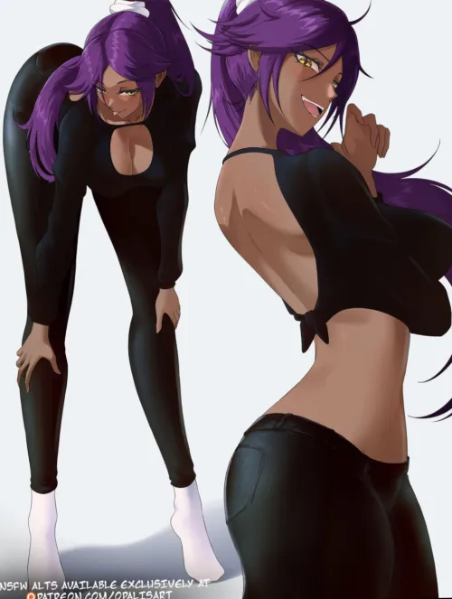 Seductive Yoruichi