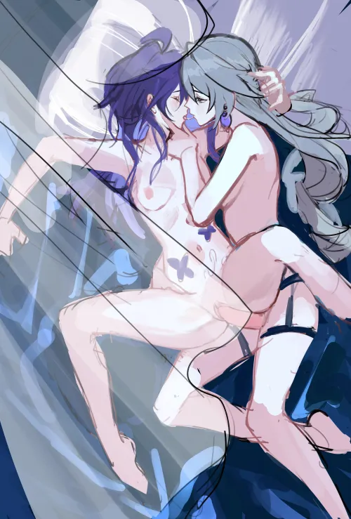 Seele x Bronya by @mikomikosparku