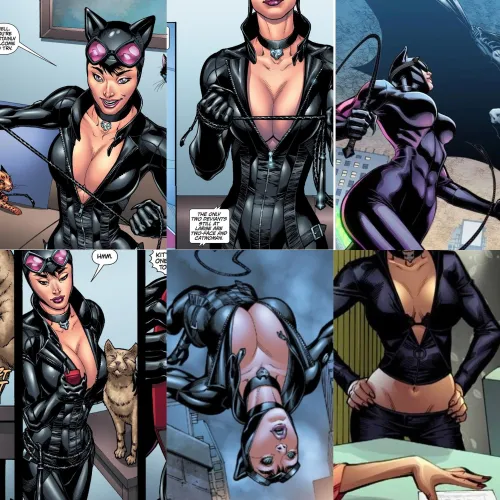 Selina big boobs [batman arkham unhinged 2011 Comic]