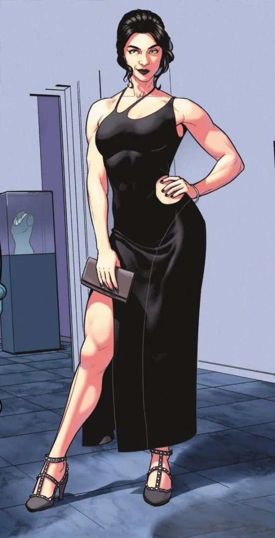 Selina striking pose [catwoman one bad day]