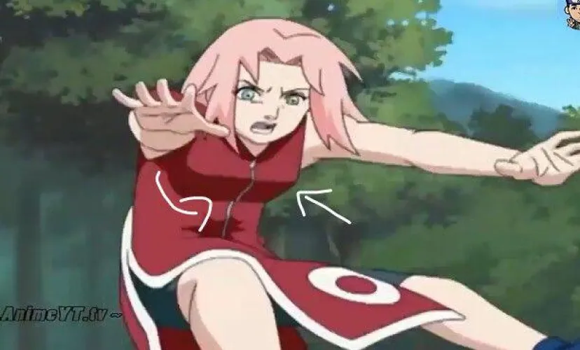 Seriously what happened to her bust size in Shippuden
