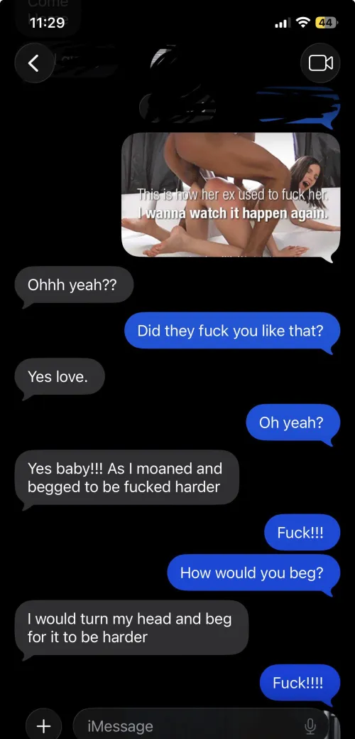 Sexting with the wife