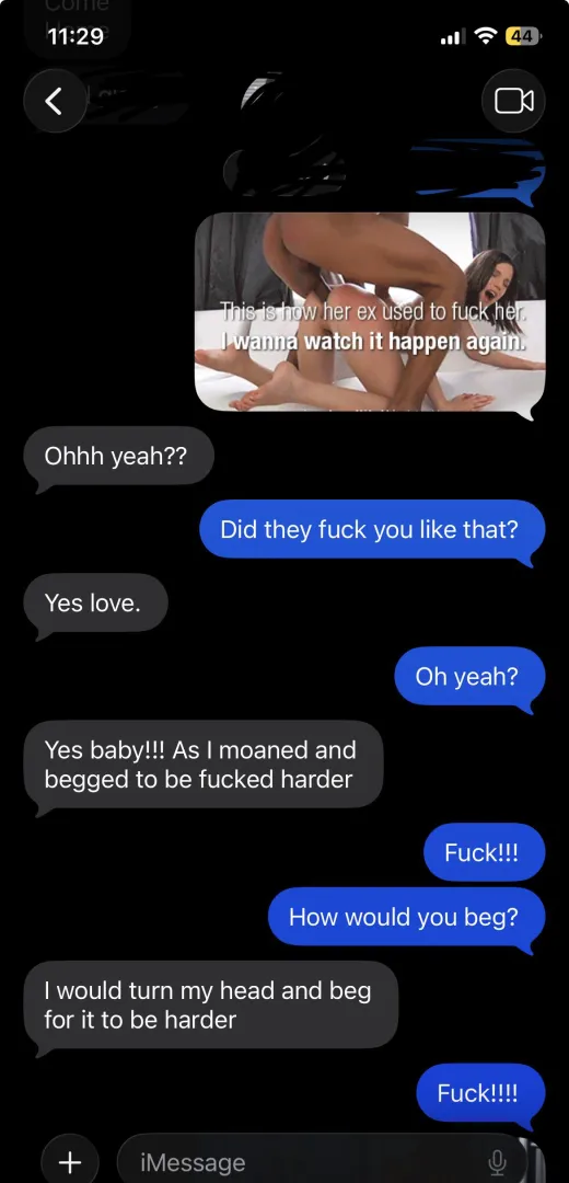 Sexting with the wife