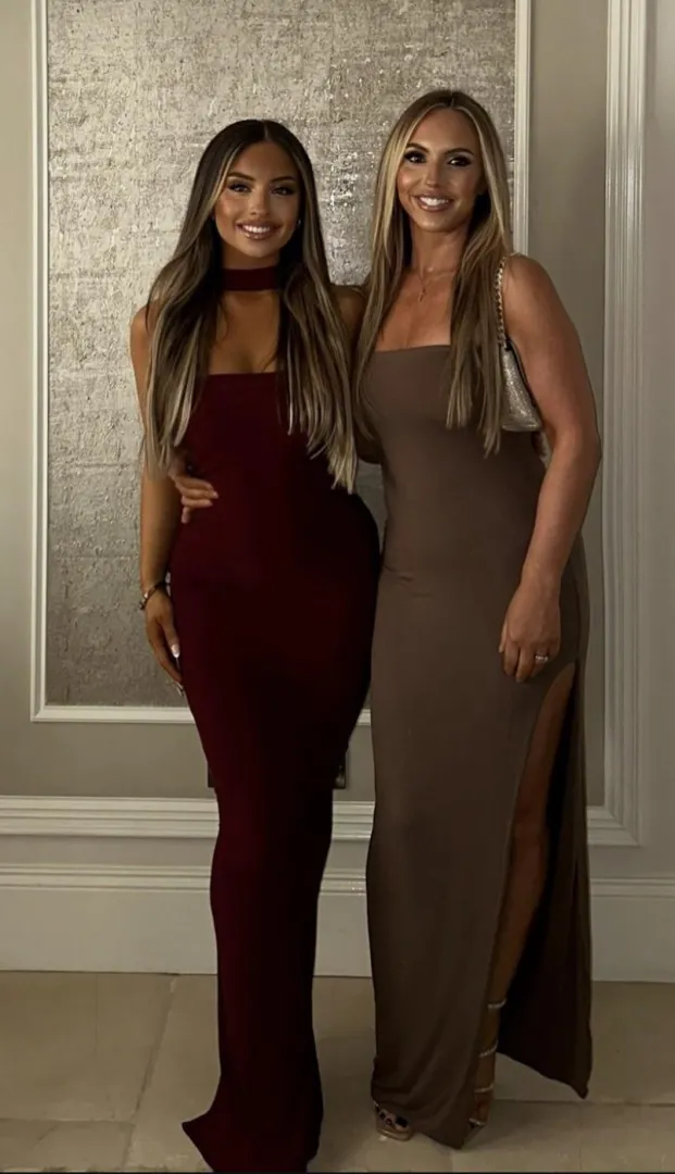 Sexy British daughter and mom