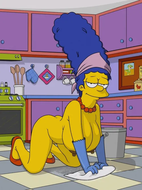 Sexy housewife Marge [MangoArt]