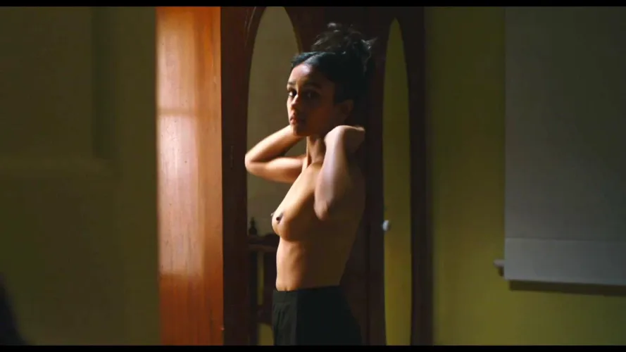 Shabana Azeez from The Pitt nude in Birdeater (2023)