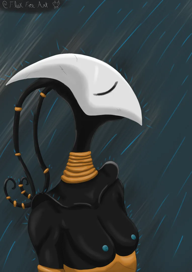 Shakra in the Rain (@FluxFoxArt)