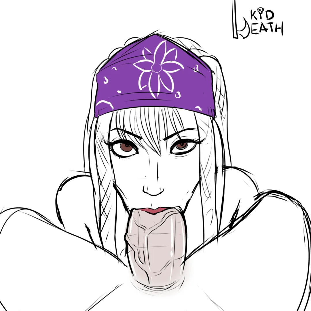 Shaundi helping the Boss unwind! (KidDeathX)