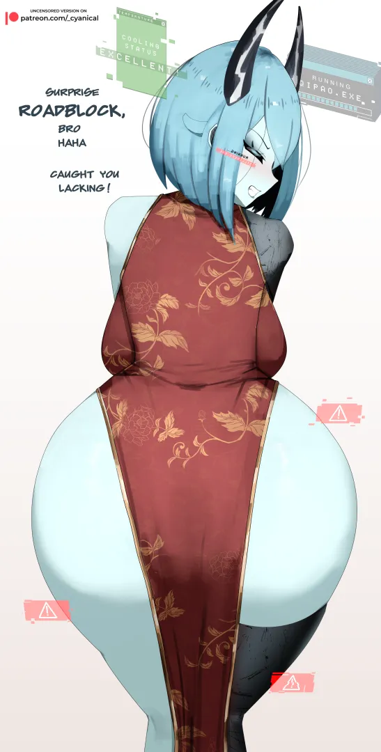 She Blocks Your Path [OC]