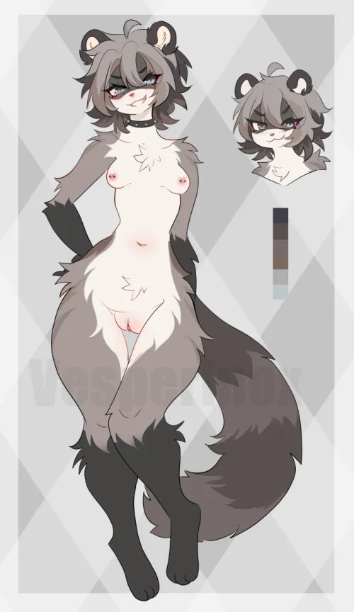 She is such a cute Raccoon ❤️ [F] (Vesperinox)