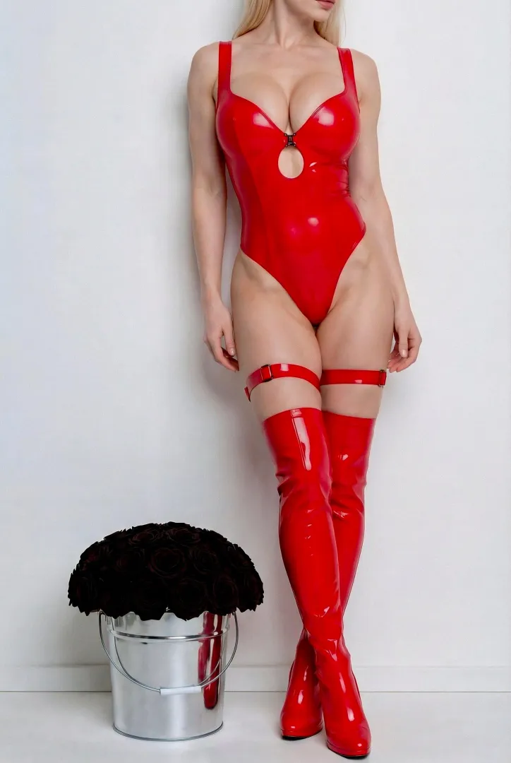 She is texting you: “where are my Valentine’s flowers, jerk? while you blast your balls with me 