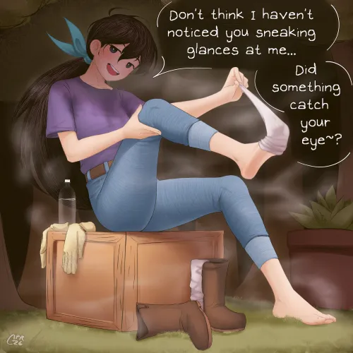 She noticed (CarbronPR)