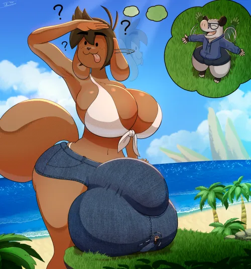 she's a little bit... 