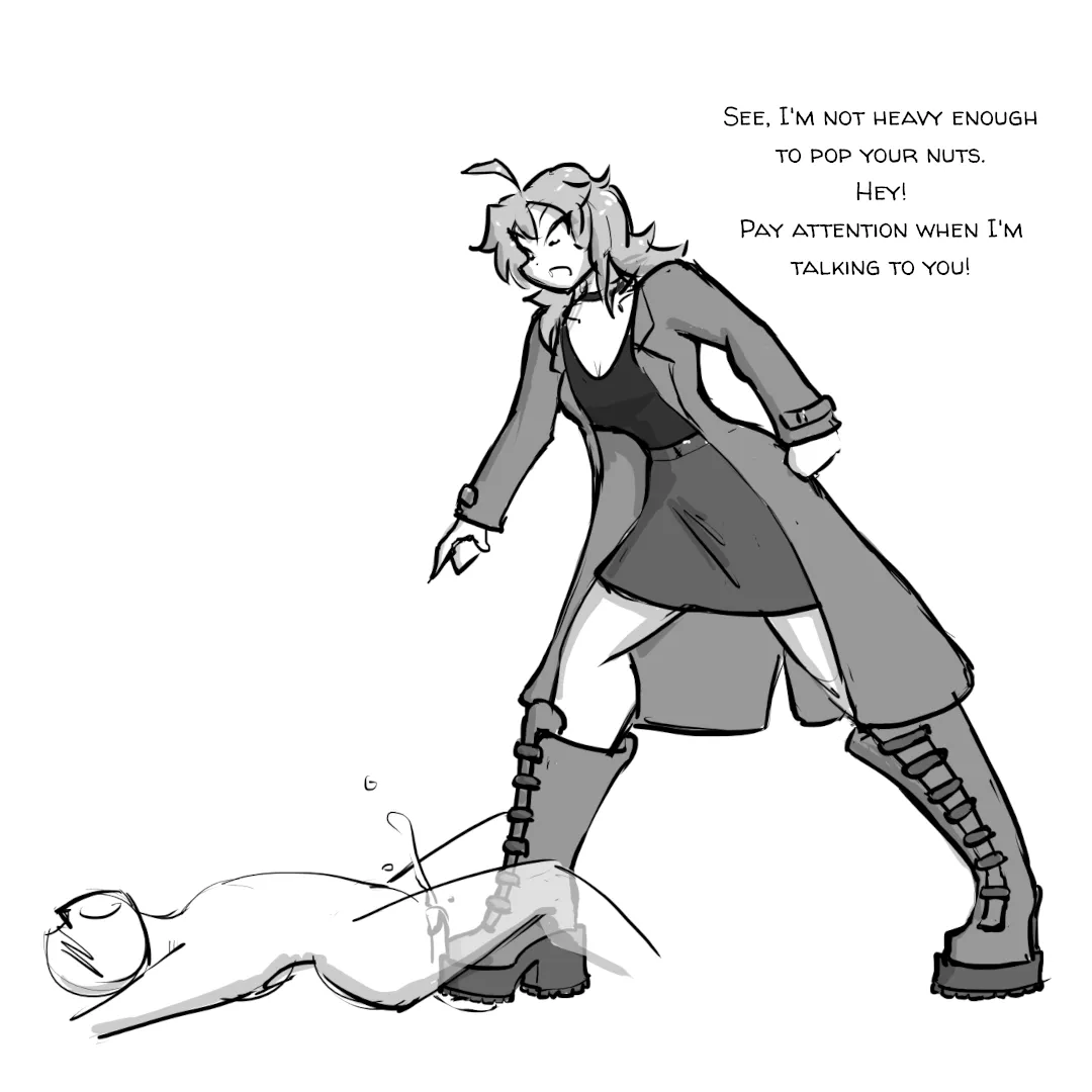 She's just not trying hard enough.