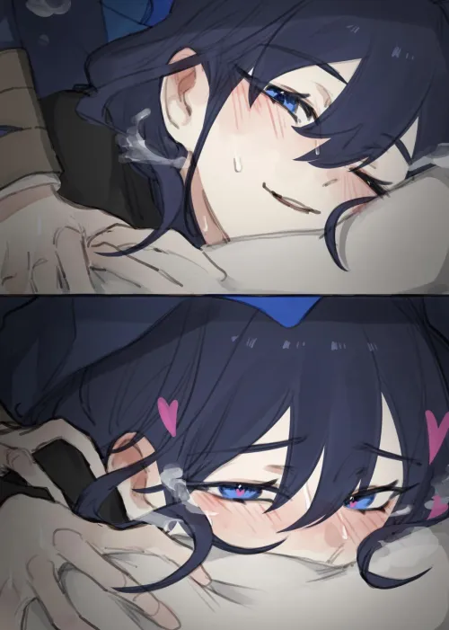 Shhh~ you’re doing so good dear, just keep quiet..