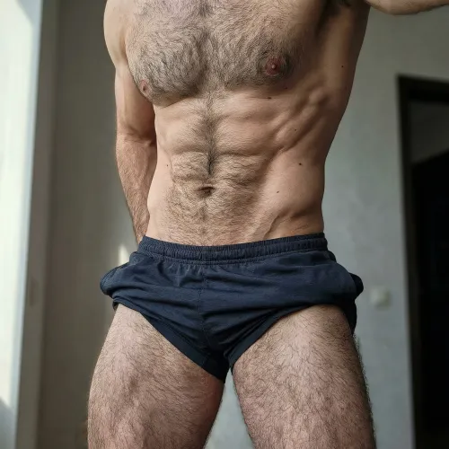 Shirt? Optional. Hair? Mandatory