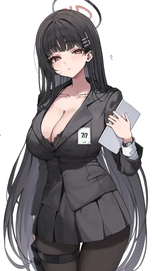 Shirtless Rio [Blue Archive]