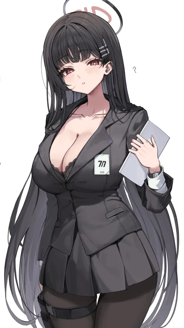 Shirtless Rio [Blue Archive]