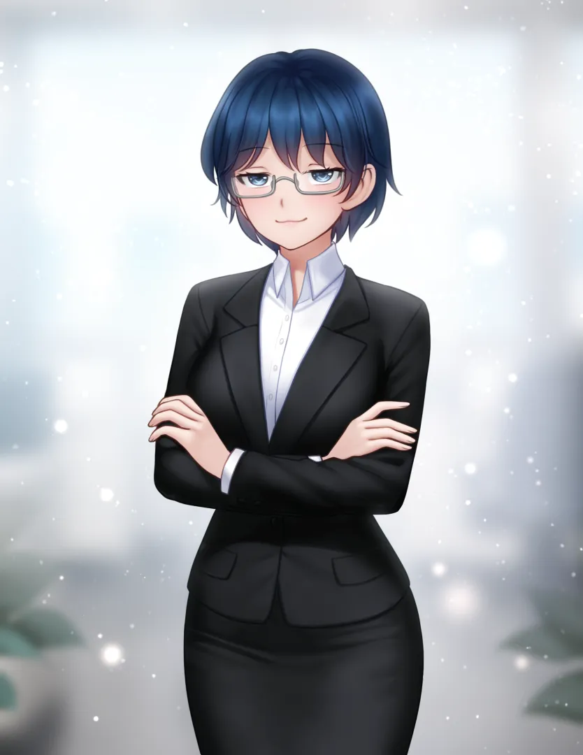 Shizune Hakamichi the smug businesswoman (@GigaMessy) [Katawa Shoujo]