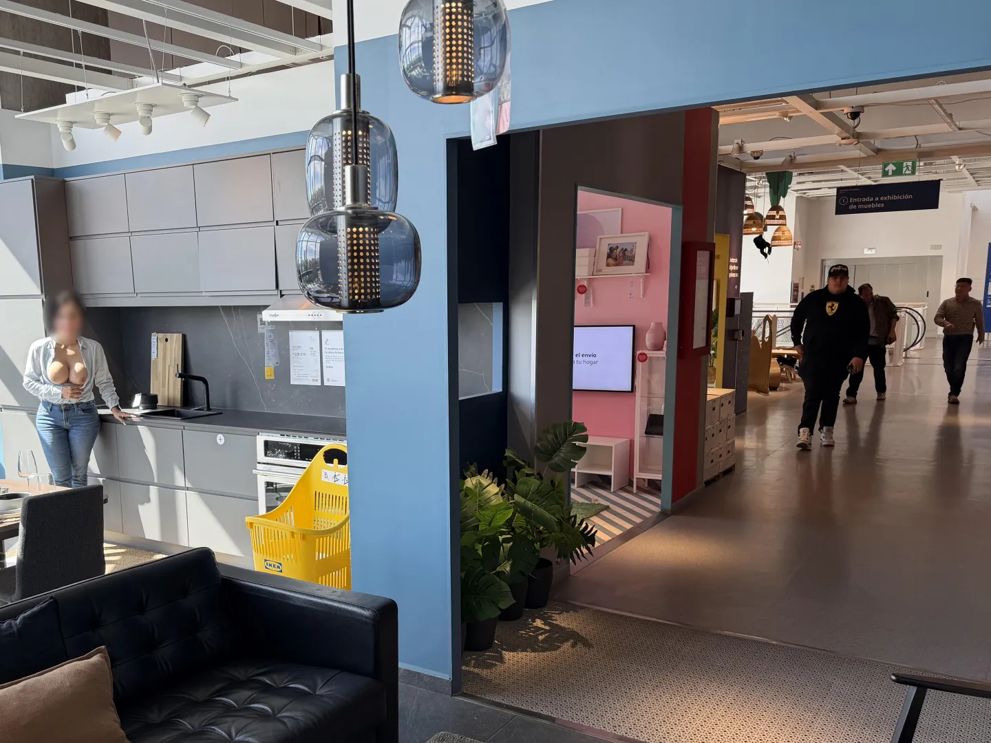 Shopping at Ikea is really fun