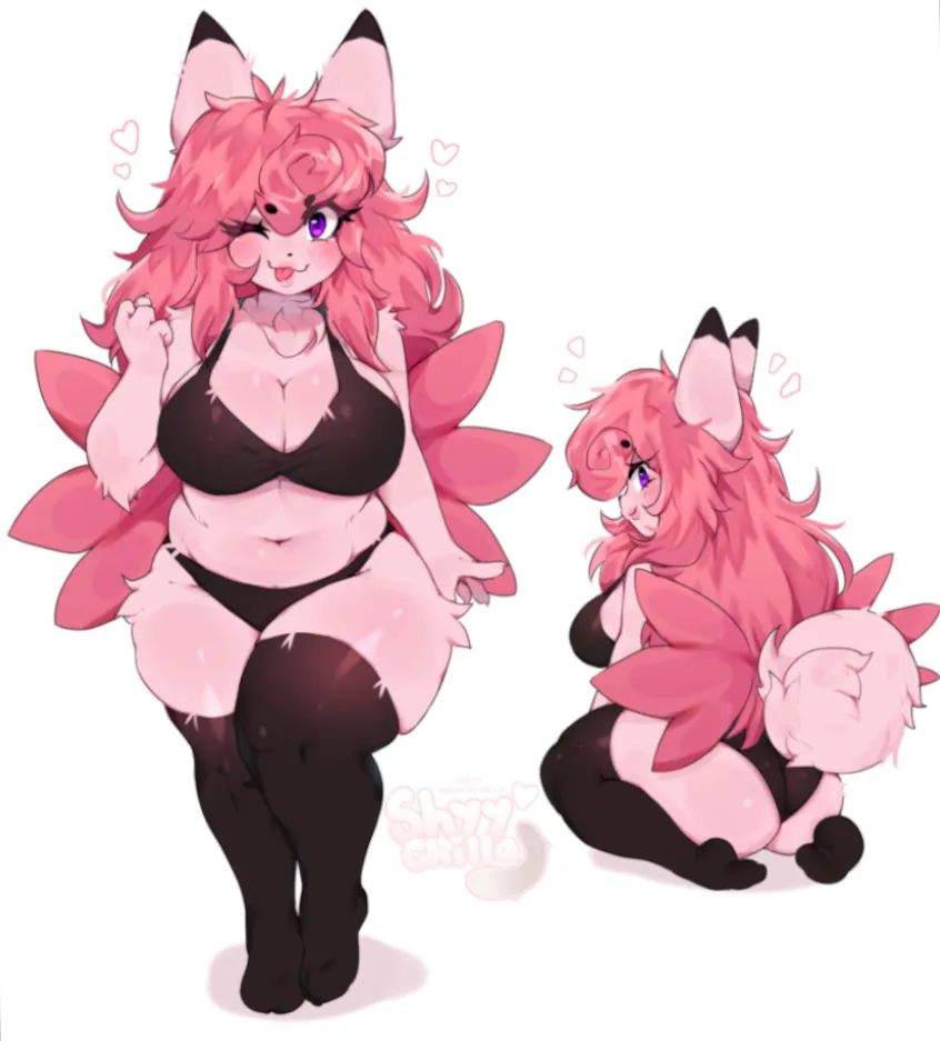 Shortie is adorably fluffy (Shyychilla_)