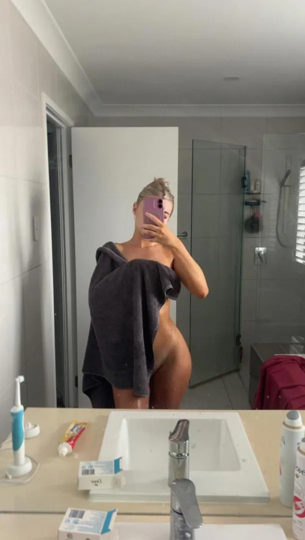 should I drop the towel for you?
