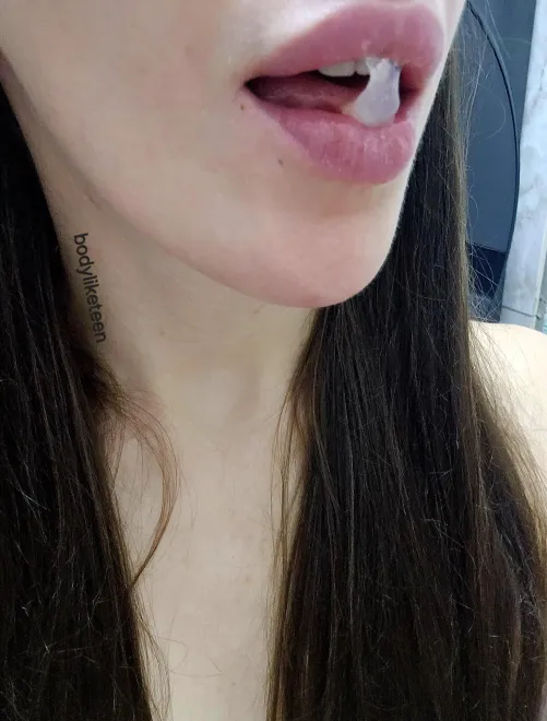 Should I swallow my thick grool