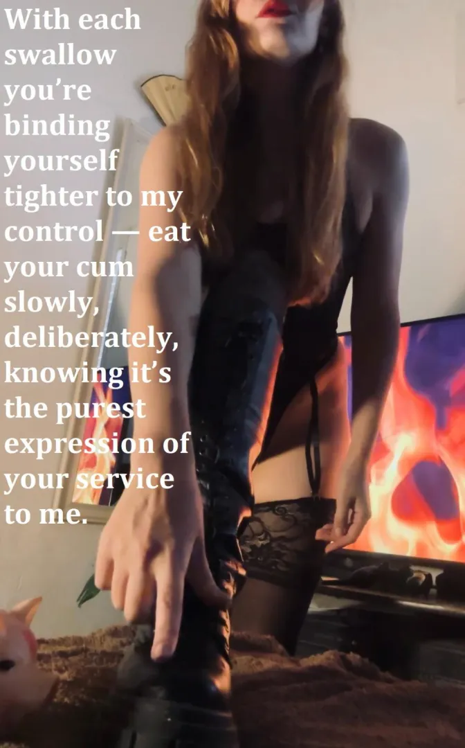 Show me how obedient you are