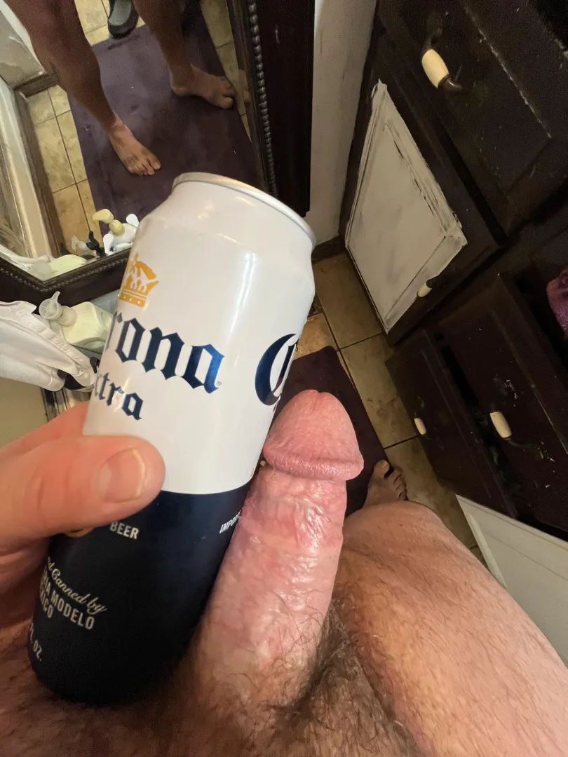 Shower beer of choice after a long day