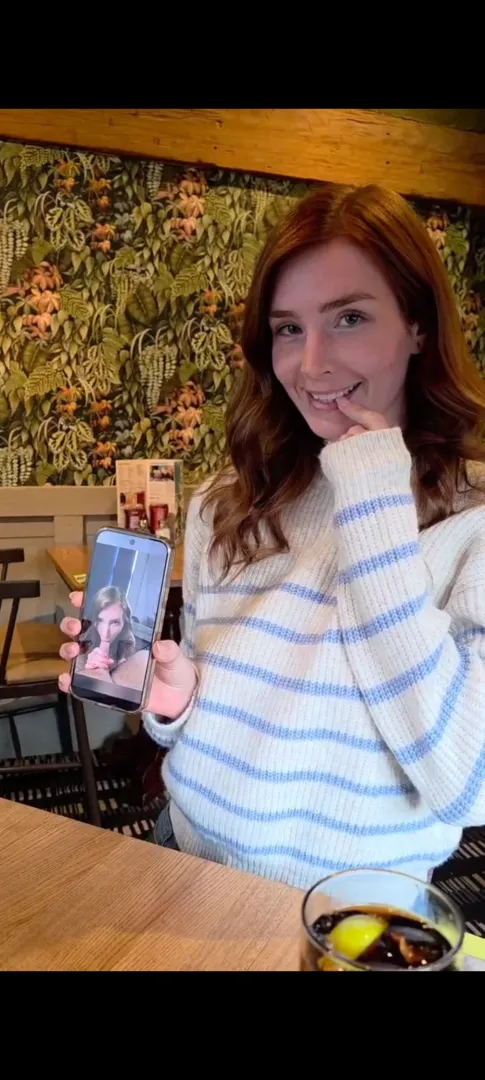 Showing him what I'll be doing when we get home