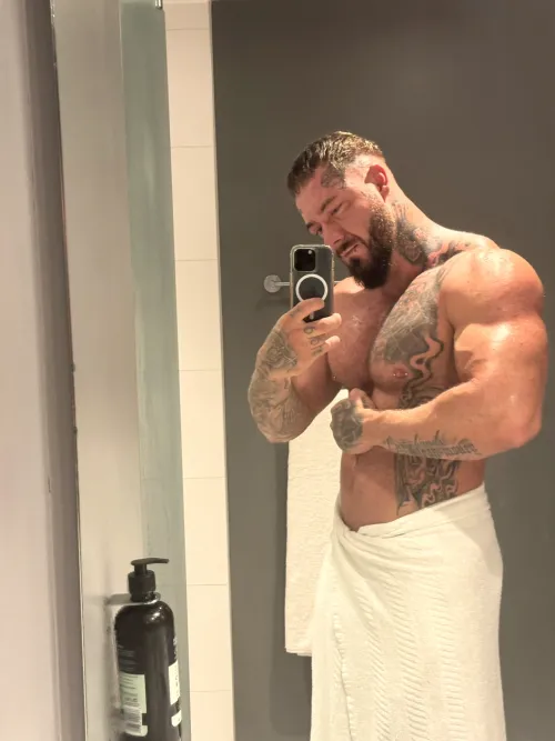 showing off to the bros here