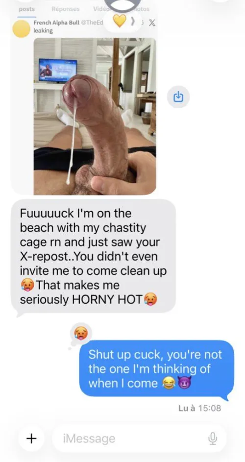 shut up cuck ‍♂️