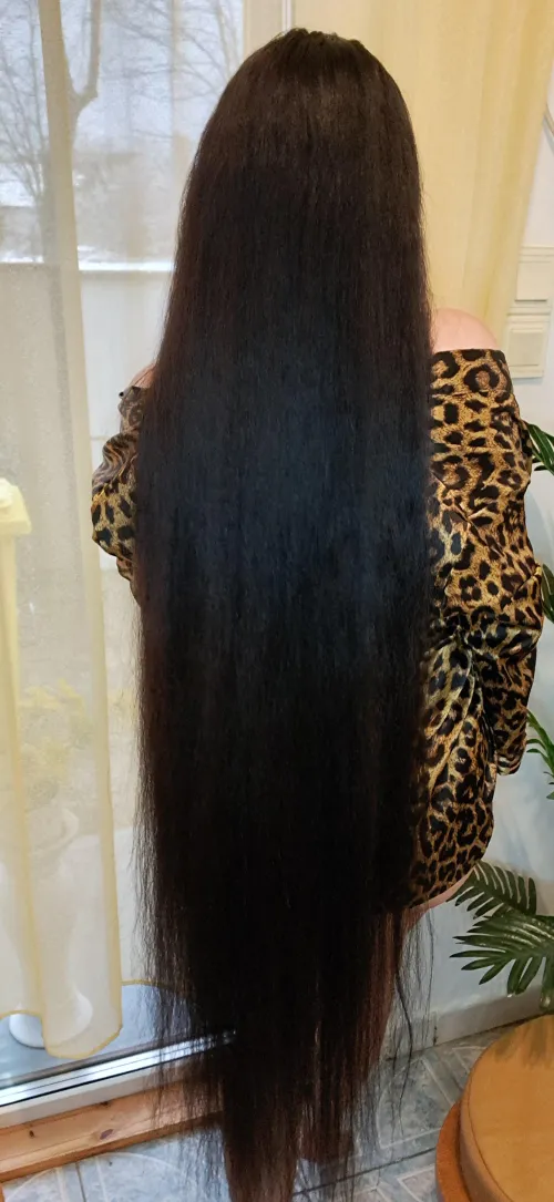 Silky and soft long hair