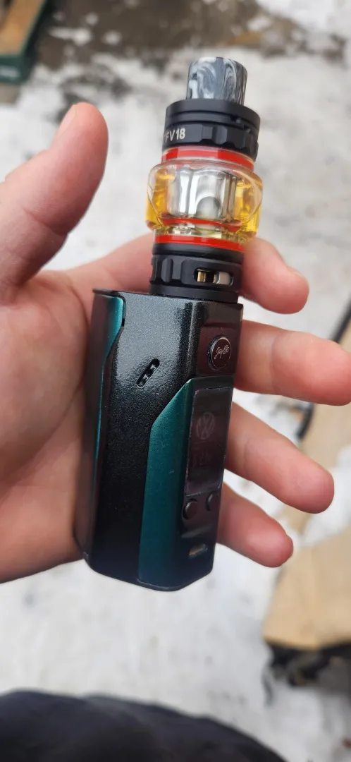 Since everyone is curious on the finished product, here is my fully custom painted RX200S with a TFV18 on it