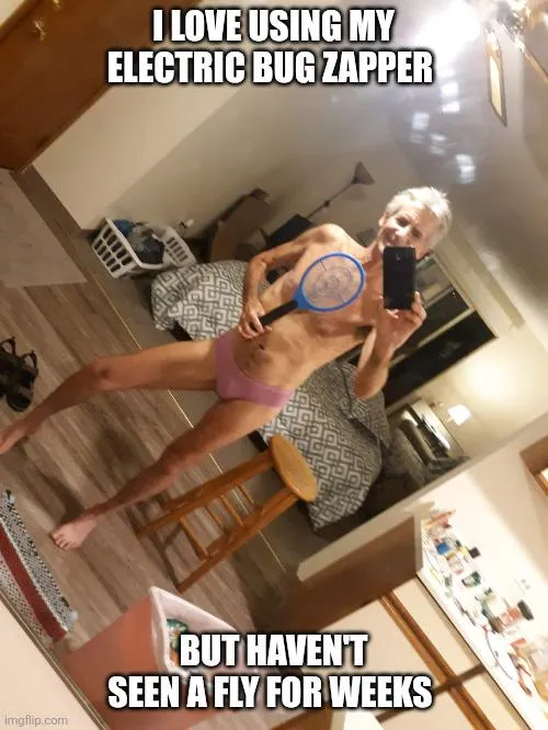 sissies love new toys...