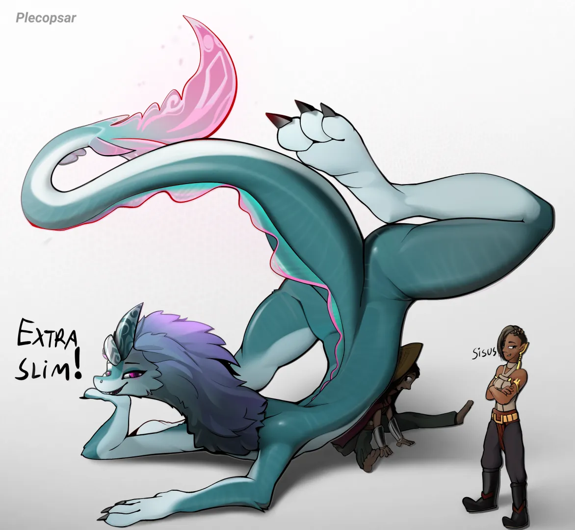 Sisu the noodle :3 (plecopsar) [FFF]