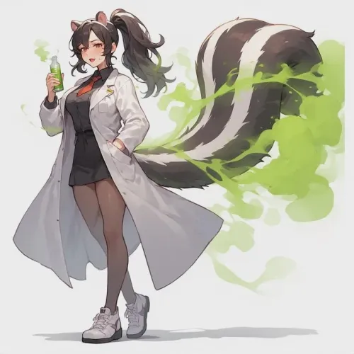 Skunk Experiment TF [Fart] [Skunk Girl POV] (Janitor.AI)
